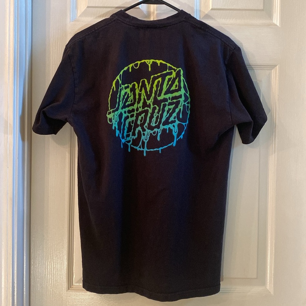 Santa Cruz Skateboards Blue Short Sleeve Tee - Picture 5 of 8